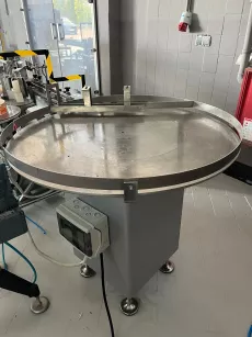 Stół podawczy do etykieciarki Empak - średnica 100 cm