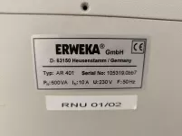 Laboratory equipment with a granulator, grinder, and piston feeder | Erweka - 3