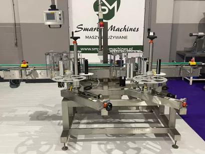 Etykieciarka do opakowań okrągłych UNILOGO DOUBLE ROTO