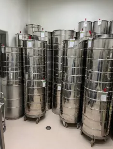 Beczki ze stali nierdzewnej