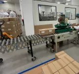 Przenośnik rolkowy nożycowy - 3