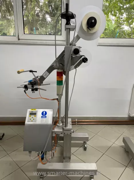 Etykieciarka głowica S8 + statyw etykietowanie z góry oraz z boku