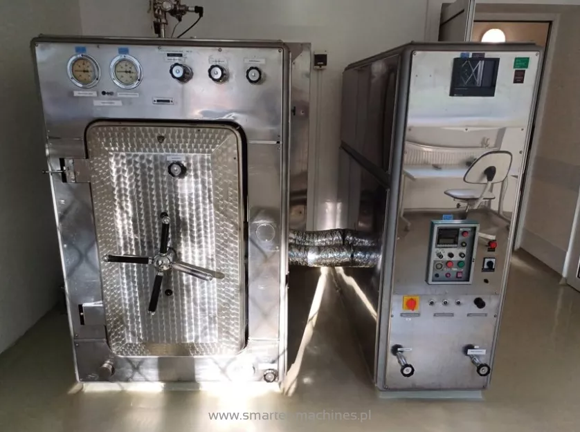 Autoklaw parowy 1200l